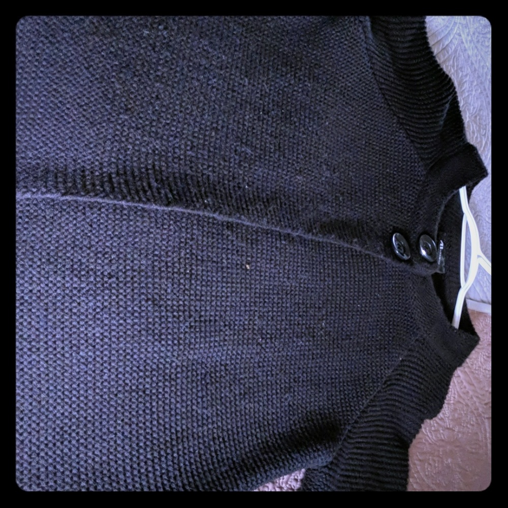 Black Knit Sweater